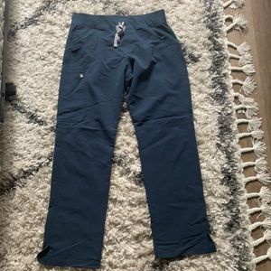 Figs just M regular scrub pants Dark Harbor